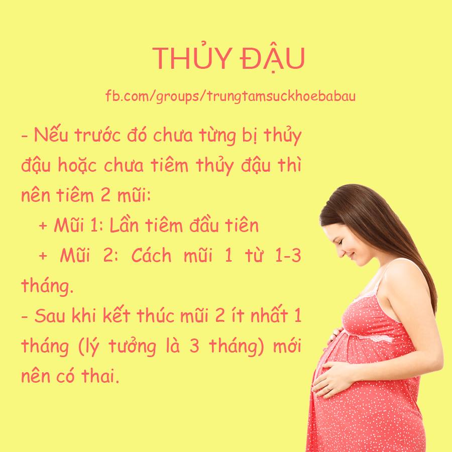 Tiêm phòng trước khi mang thai rất cần thiết
