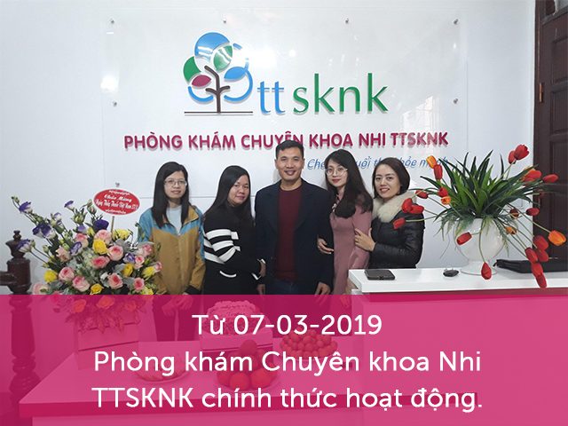 lịch hoạt động của Phòng khám Chuyên khoa Nhi TTSKNK